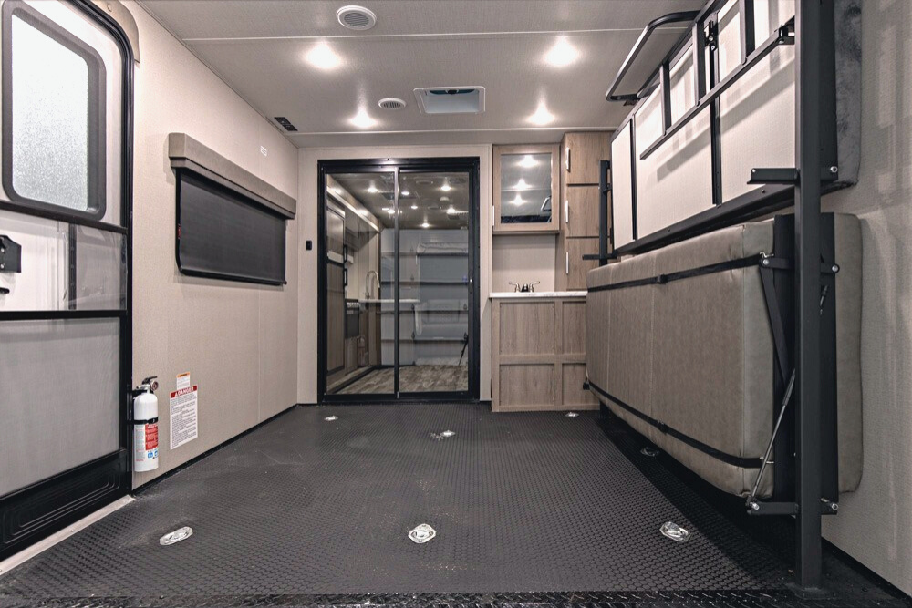 toy hauler flooring options